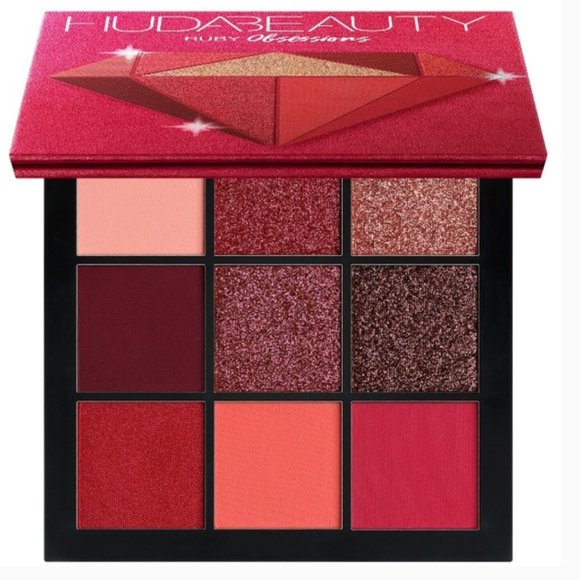 Huda Beauty Ruby Obsessions Palette - Picture 1 of 6